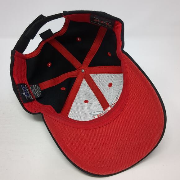 XFL Strapback Hat Black One Size Adjustable Embroidered Drew Pearson - Picture 7 of 10